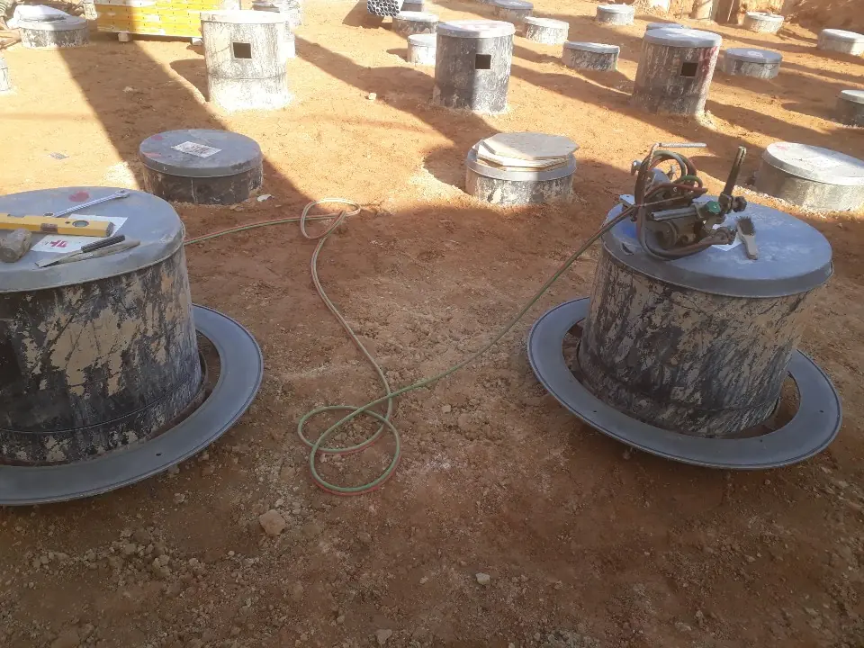 강관파일 두부정리 이미지 5